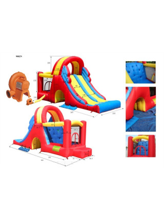 Надувний ігровий комплекс Мега-гірка Надувний ігровий комплекс Мега-гірка